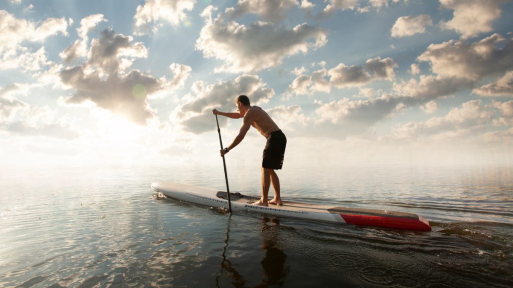 Stand-up paddle en el día del padre.