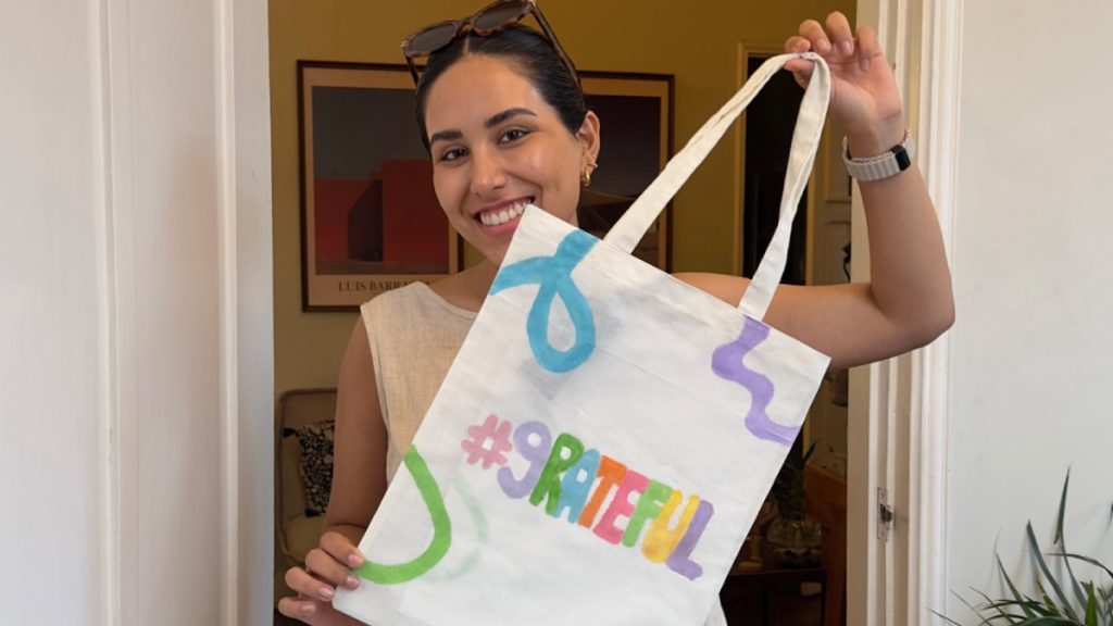 Pinta tu tote bag en invierno